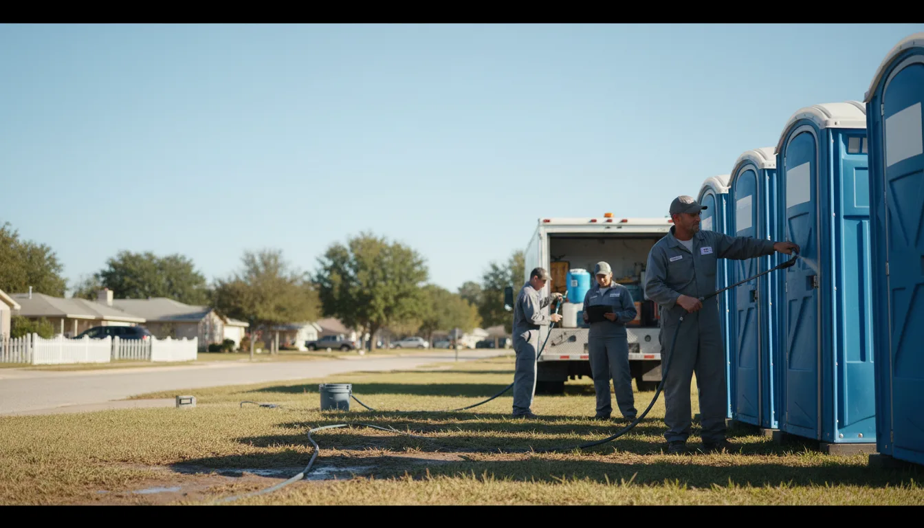 Long-Term Portable Toilet Rental in Hubbell, NE near me